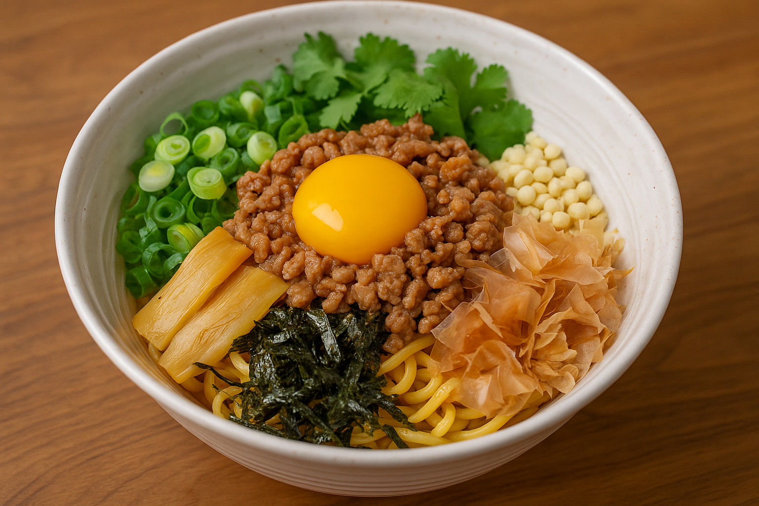 まぜ麺とは？汁なしラーメンの特徴・構成を解説